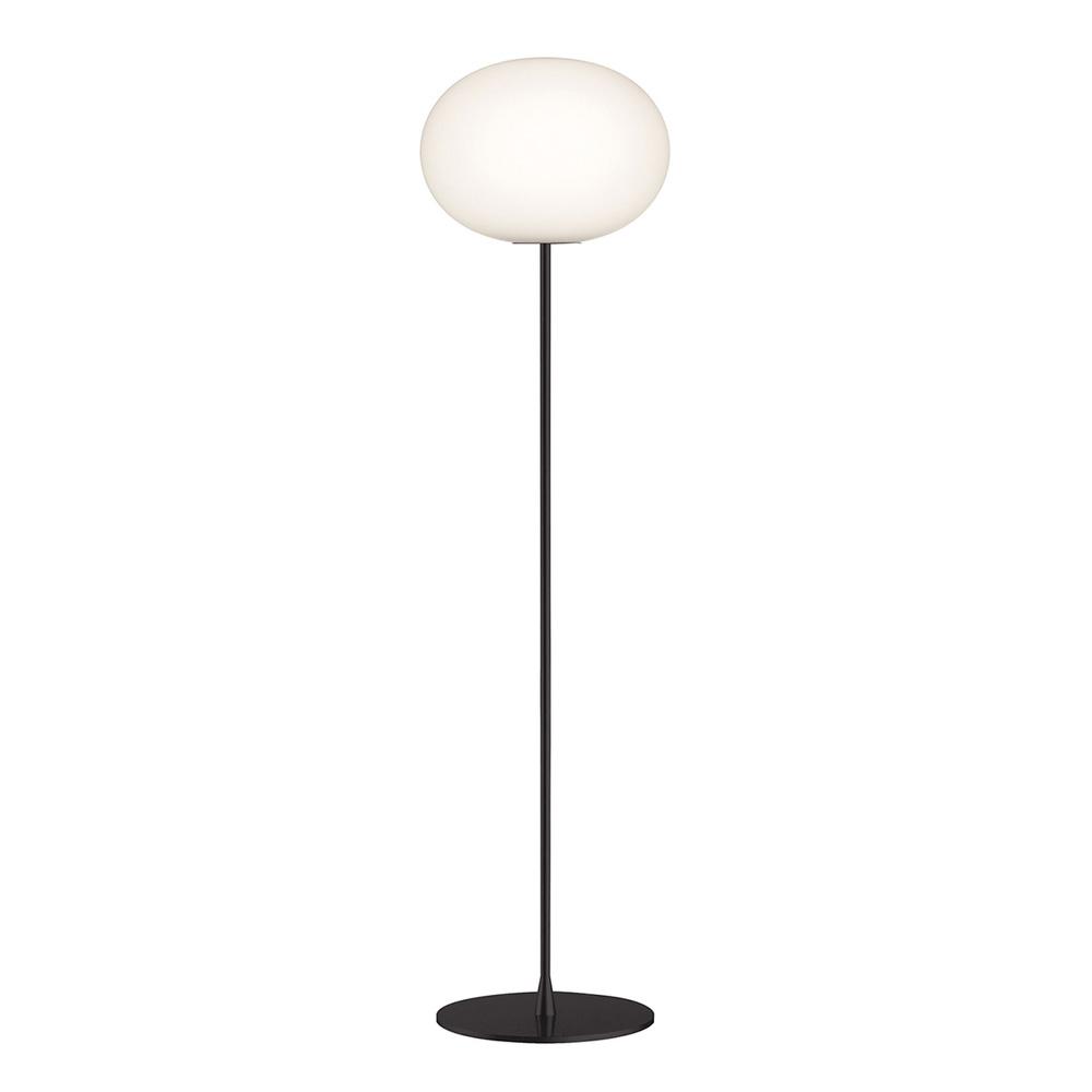 Glo-Ball Floor Lamp Floor Lamps Flos Large F3 Matte Black 