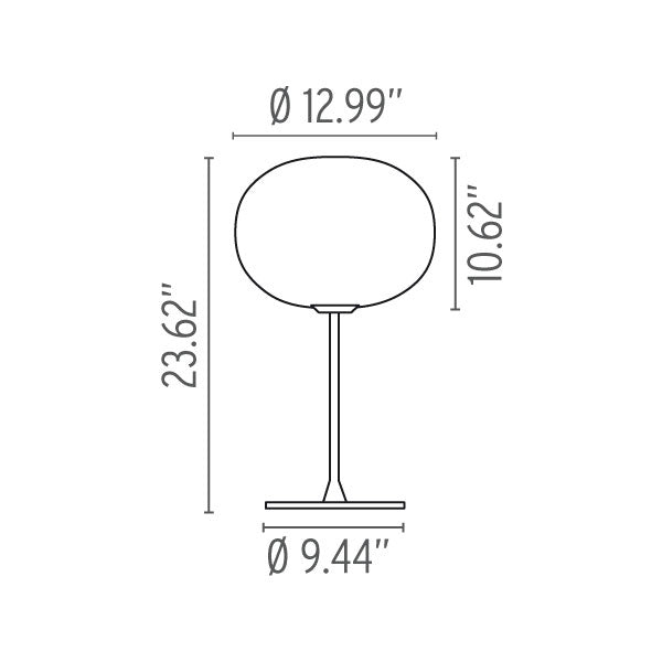 Glo-Ball Table Lamp Table Lamps Flos 