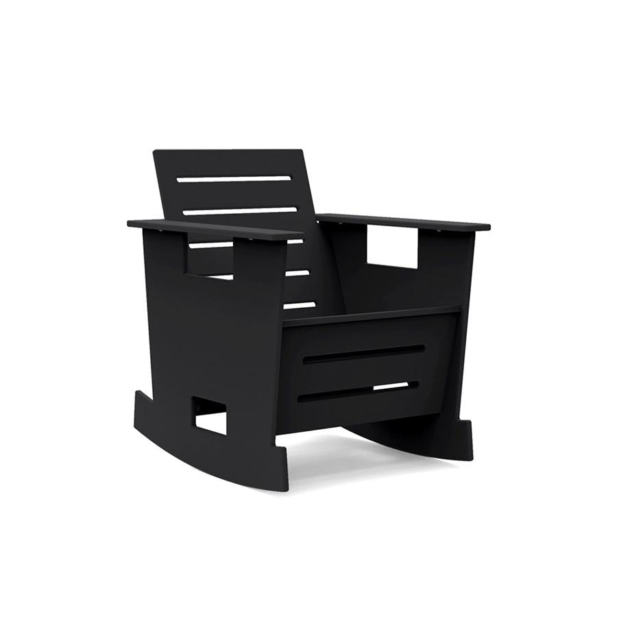 GO Club Rocking Chair lounge chairs Loll Designs Black 