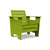 Go Lounge Chair lounge chairs Loll Designs Leaf Green 