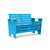 Go Love Seat Sofas Loll Designs Sky Blue 