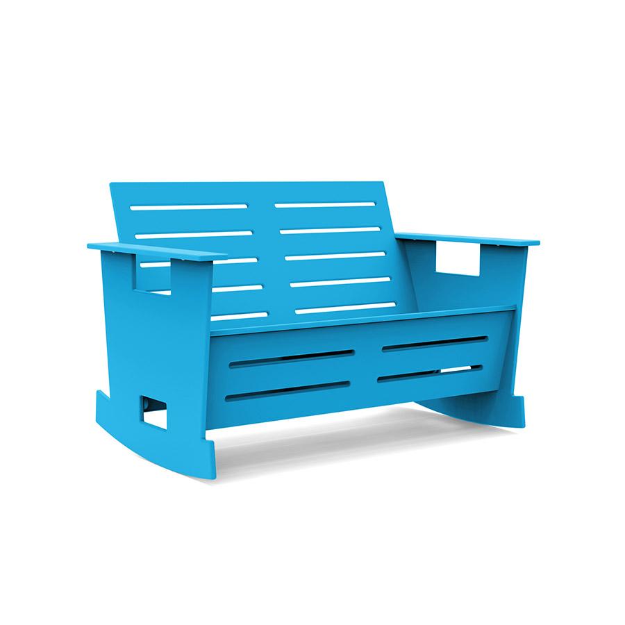 Go Loveseat Rocker Sofas Loll Designs Sky Blue 