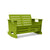 Go Loveseat Rocker Sofas Loll Designs Leaf Green 