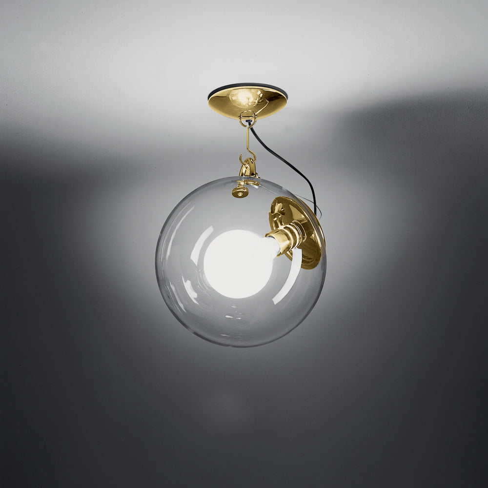 Miconos Ceiling Lamp by Artemide wall / ceiling lamps Artemide Gold Dimmable 2-Wire 