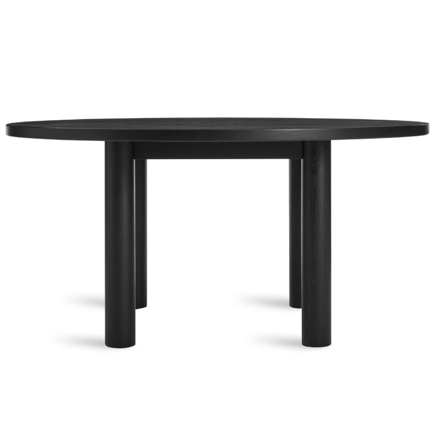 Good Times 60&quot; Round Dining Table Dining Tables BluDot Black on Ash 