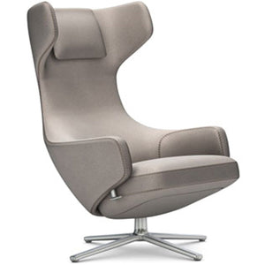 Grand Repos Lounge Chair lounge chair Vitra Polished 16.1-Inch Cosy Contrast - Fossil - 02