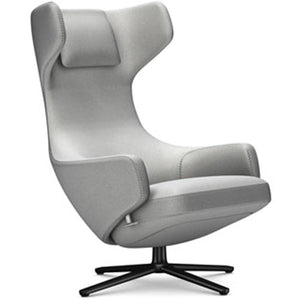 Grand Repos Lounge Chair lounge chair Vitra Basic Dark 16.1-Inch Cosy Contrast - Pebble Grey - 01