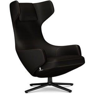 Grand Repos Lounge Chair lounge chair Vitra Basic Dark 16.1-Inch Cosy Contrast - Velvet Brown - 04