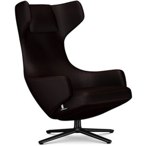 Grand Repos Lounge Chair lounge chair Vitra Basic Dark 16.1-Inch Cosy Contrast - Dark Aubergine - 06