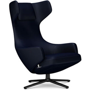 Grand Repos Lounge Chair lounge chair Vitra Basic Dark 16.1-Inch Cosy Contrast - Night Blue - 09