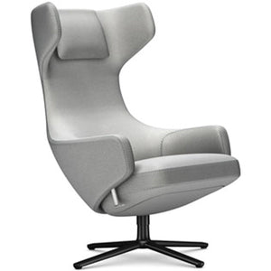 Grand Repos Lounge Chair lounge chair Vitra Basic Dark 18.1-Inch Cosy Contrast - Pebble Grey - 01
