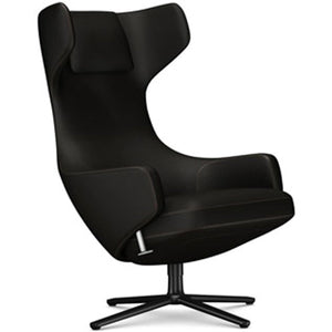 Grand Repos Lounge Chair lounge chair Vitra Basic Dark 18.1-Inch Cosy Contrast - Black Forest - 08