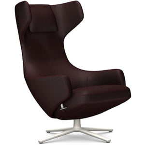 Grand Repos Lounge Chair lounge chair Vitra Soft Light 16.1-Inch Cosy Contrast - Aubergine - 05