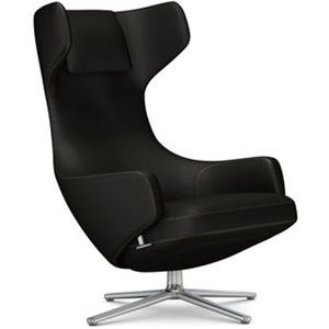 Grand Repos Lounge Chair lounge chair Vitra Polished 16.1-Inch Cosy Contrast - Black Forest - 08