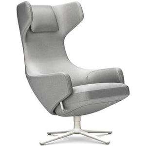 Grand Repos Lounge Chair lounge chair Vitra Soft Light 18.1-Inch Cosy Contrast - Pebble Grey - 01