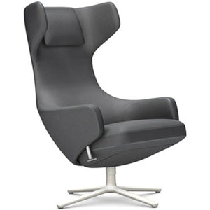 Grand Repos Lounge Chair lounge chair Vitra Soft Light 18.1-Inch Cosy Contrast - Classic Grey - 10