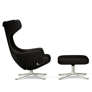 Grand Repos Lounge Chair & Ottoman lounge chair Vitra 16.1-Inch Soft Light Cosy Contrast - Nutmeg - 03