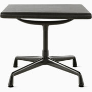 Eames Outdoor Aluminum Ottoman Outdoors herman miller Graphite Satin Base/Frame Lead Outdoor Weave Fabric 