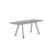 Grasshopper Dining Table - Rectangular Dining Tables Knoll 79" Wide Black Sanded Glass