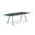 Grasshopper Dining Table - Rectangular Dining Tables Knoll 94-1/2" Wide Black Verde Alpi marble - Satin finish