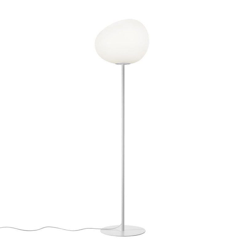Gregg Floor Lamp Floor Lamps Foscarini Large White 