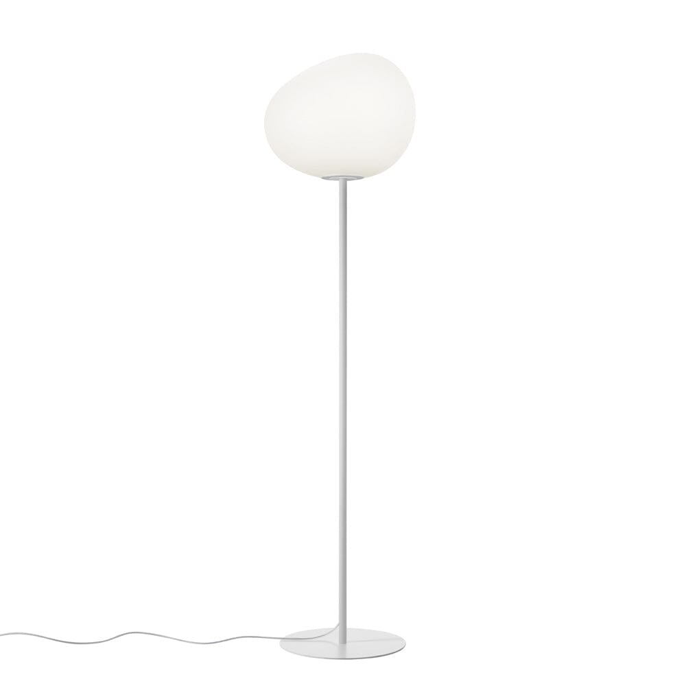 Gregg Floor Lamp Floor Lamps Foscarini Large White 