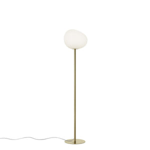 Gregg Floor Lamp Floor Lamps Foscarini Medium Gold 