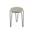 Florence Knoll Hairpin Stacking Table table Knoll Grey Ash black powder-coat base 