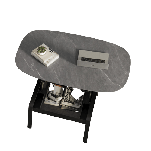 Cloud 9 Lift Coffee Table 1182 Coffee Tables BDI Alto Grey 