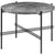 TS Round Coffee Table - Marble Top Tables Gubi Black Grey Emperador Marble Small: Dia 21.7"