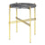 TS Side Table side table Gubi Grey Emperador Brass 