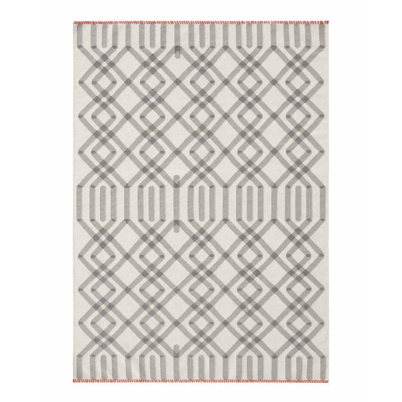 Duna Rug Rug Gan Gray 5’7&quot; x 7’11&quot; 