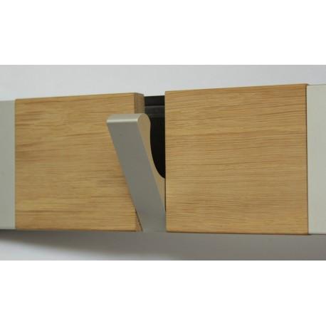 Knax Horizontal Wood Coat Hook Coat Hooks Loca 