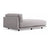 Sunday Chaise sofa BluDot Right Arm Agnew Grey 