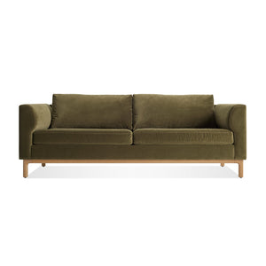 Guide 82-inch Sofa Sofa BluDot Moss Velvet White Oak 