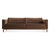 Guide 96-inch Sofa Sofa BluDot Sanford Oatmeal Walnut 