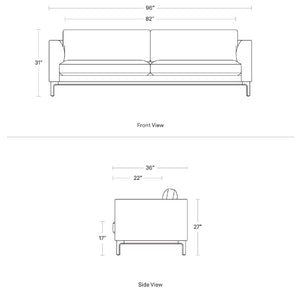 Guide 96-inch Sofa Sofa BluDot 