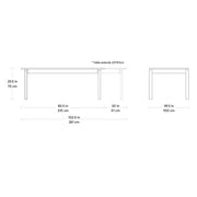 Annex Extendable Dining Table Dining Tables Gus Modern 