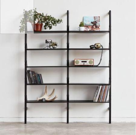 Branch-1 Shelving Unit w/ Desk Shelves Gus Modern 