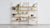 Branch-3 Shelving Unit w/ Desk Shelves Gus Modern 