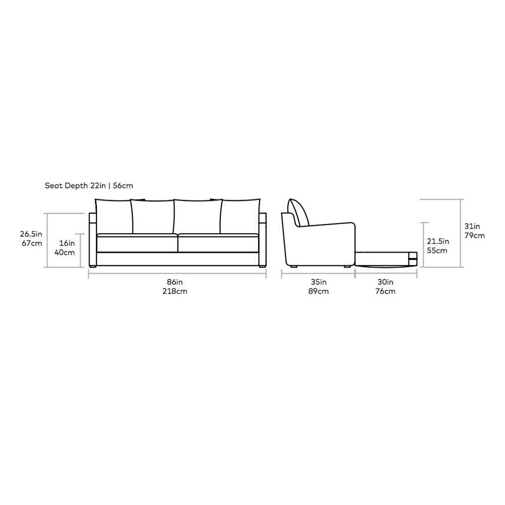 Flipside Sofabed Sofa Gus Modern 