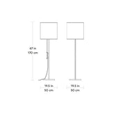 Milton Floor Lamp Floor Lamps Gus Modern 