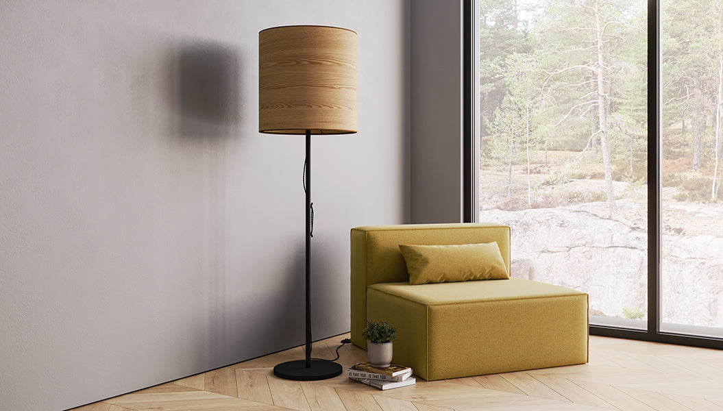 Milton Floor Lamp Floor Lamps Gus Modern 