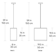 Milton Pendant Light suspension lamps Gus Modern 