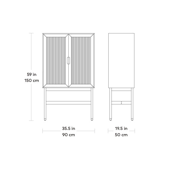 Munro Vitrine storage Gus Modern 