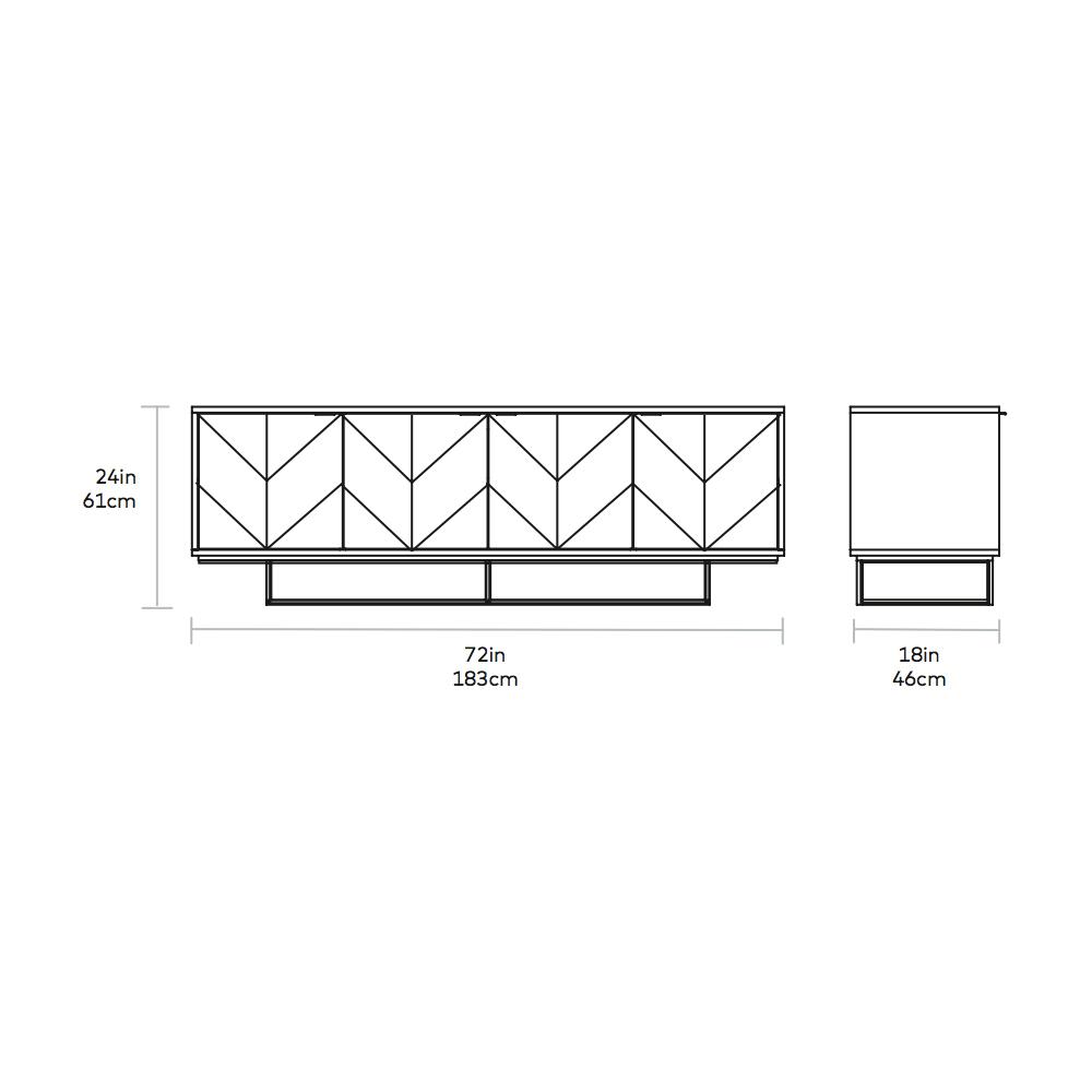 Myles Credenza storage Gus Modern 