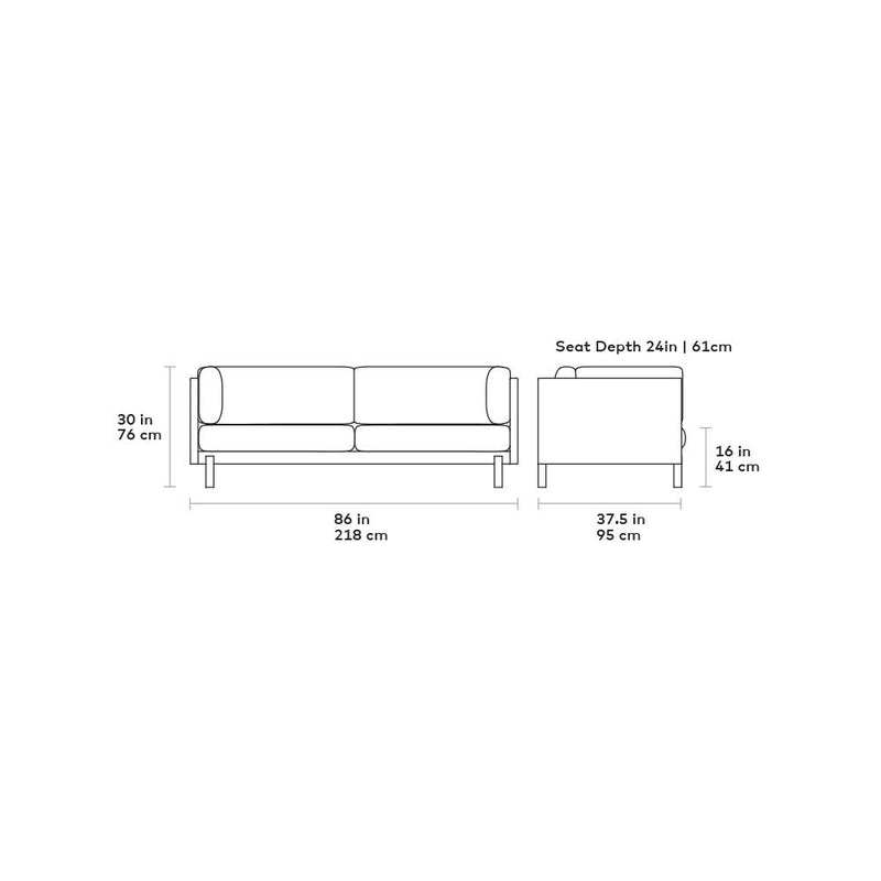 Silverlake Sofa Sofa Gus Modern 