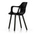 Hal Armchair Wood Side/Dining Vitra Basic Dark Dark oak with protective varnish glides for carpet