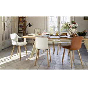 Hal Armchair Wood Side/Dining Vitra 