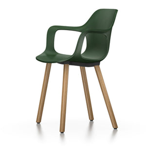 Hal Armchair Wood Side/Dining Vitra Ivy Natural oak with protective varnish glides for carpet
